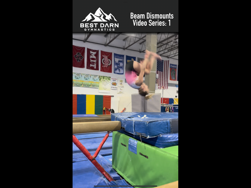 Beam Dismount Series Part 1 Best Darn Gymnastics