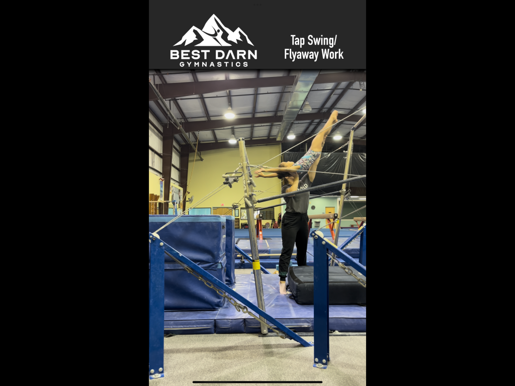 Tap Swing / Flyaway Work Best Darn Gymnastics