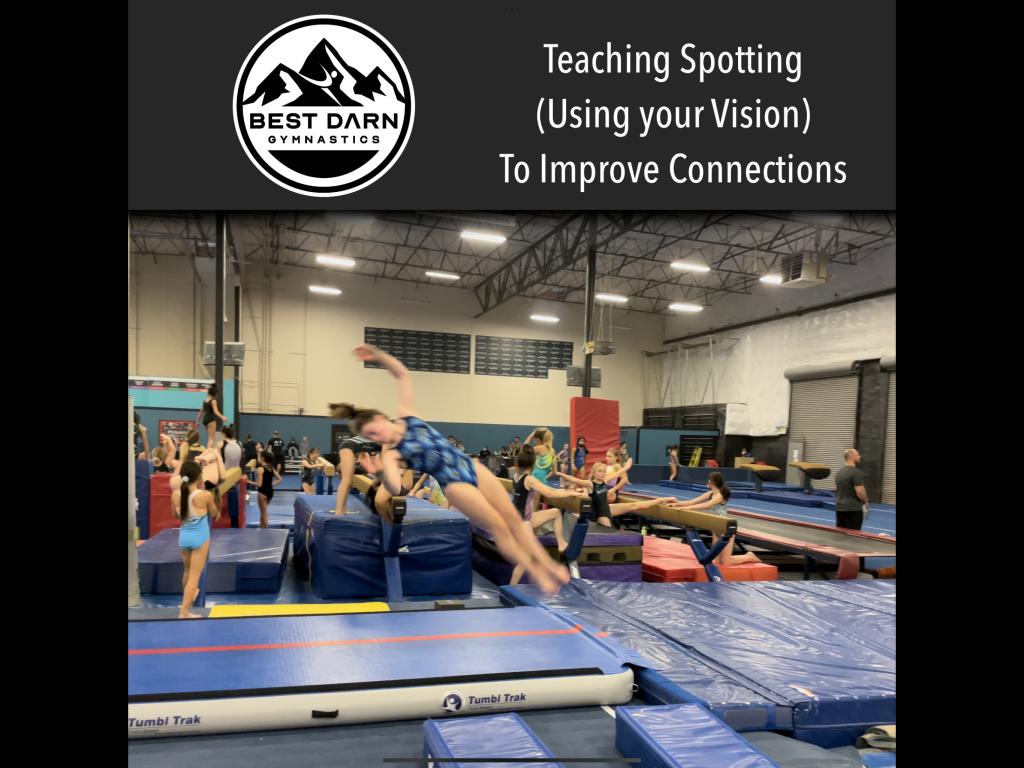Teaching Spotting to improve tumbling connections Best Darn Gymnastics