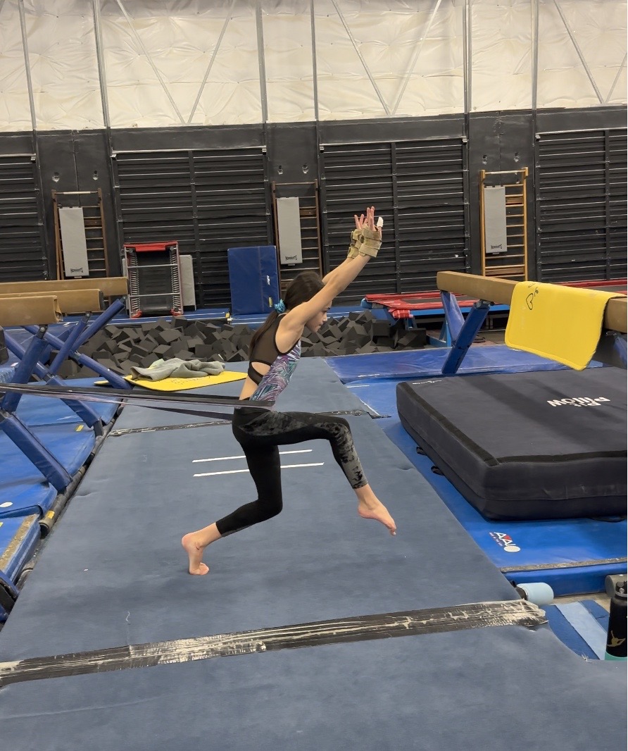 Working the Tumbling Hurdle Best Darn Gymnastics