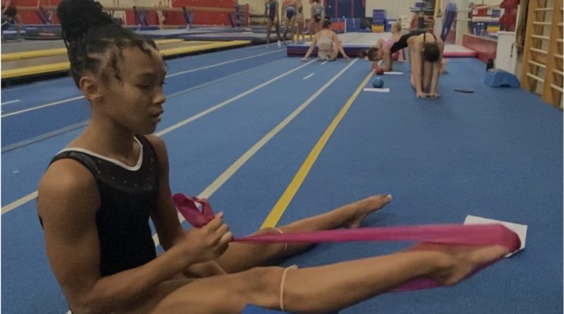 gymnastics, leg extensions, toe point