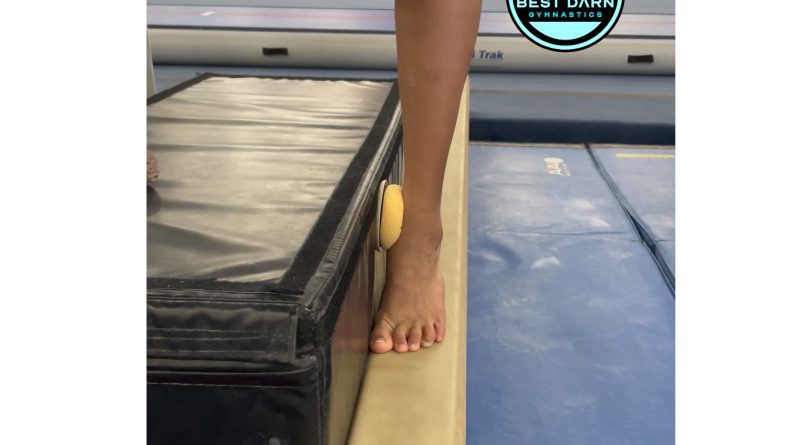 gymnastics, relevé, toe rise