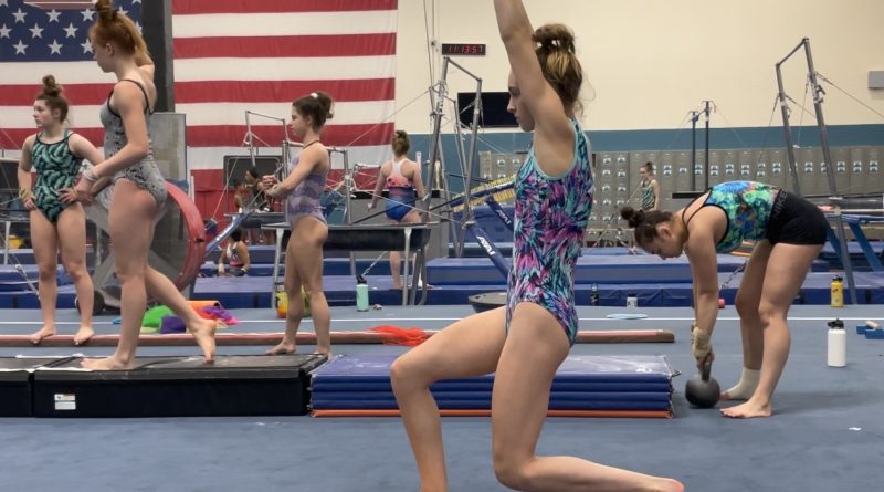 gymnastics, cartwheel, alignment