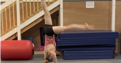gymnastics, balance beam, beam, cartwheel