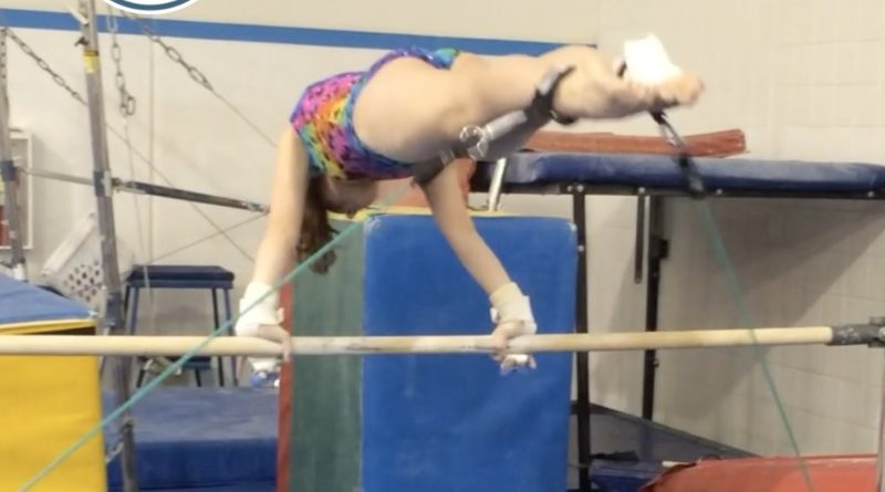 gymnastics, casts, bars, body tension