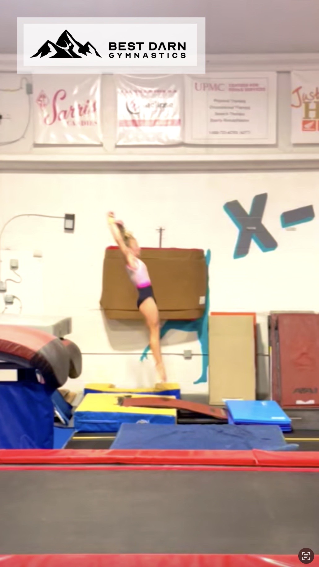 Hurdle and Roundoff Drill for Yurchenko - Best Darn Gymnastics